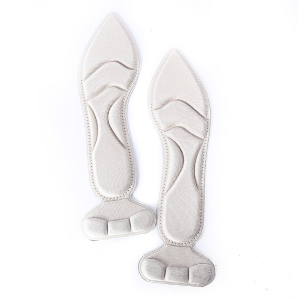 2 i 1 Memory Foam indlægssåler Kvinder højhælede sko indlægssåler Fod 3(Skin Cusp)