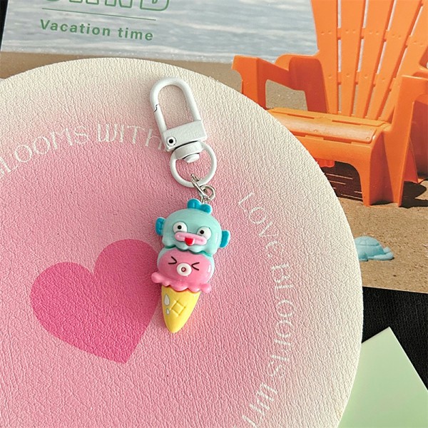 Sanrio Hangyodon nyckelring Clownfisk docka hänge nyckelring Char C