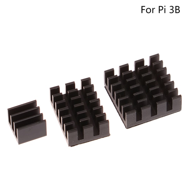1Set jäähdytysjäähdytyselementti, alumiininen jäähdytyselementin jäähdytin jäähdyttimelle Or Aluminum,3B