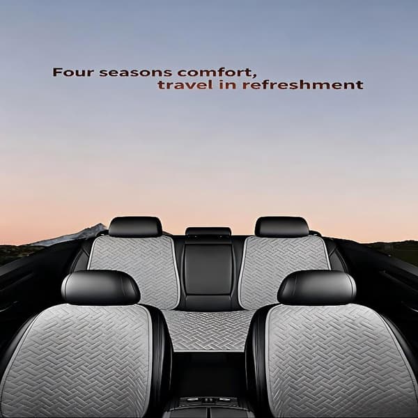 Sædebetræk i hør til bil E