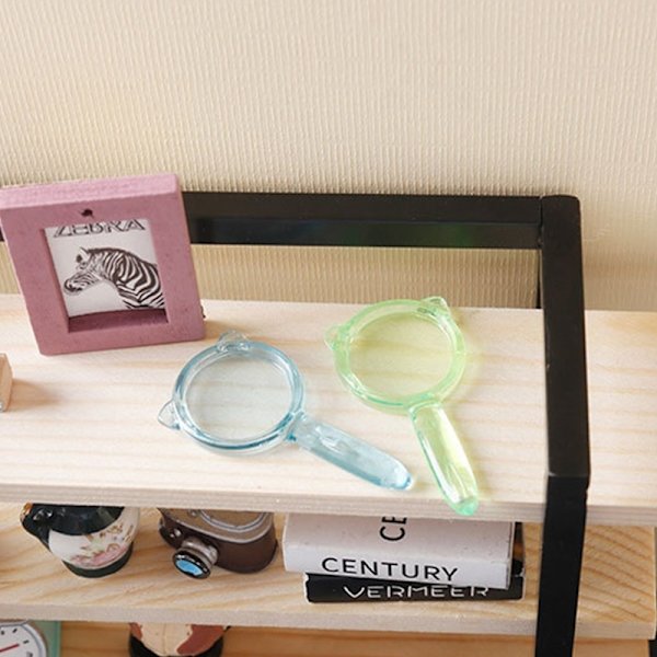 5st 1:12 Dollhouse Miniature Color Magnifier Mini Magnifier Mo