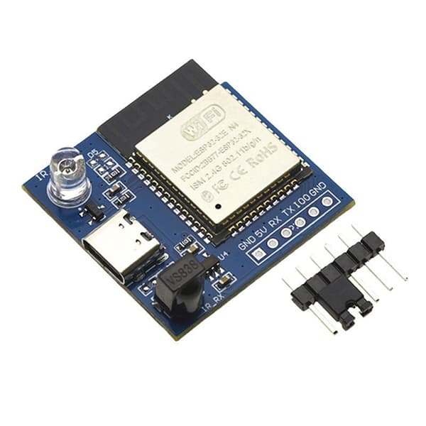 1 sett ESP8266/ESP32 IR-sender og -mottaker WiFi ESP utvikling ESP32