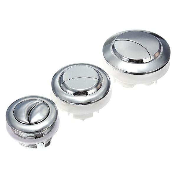 Plast Dual Flush Toalett Vattentank Tryckknapp Med 2 Stång för SH-OD-1722-S