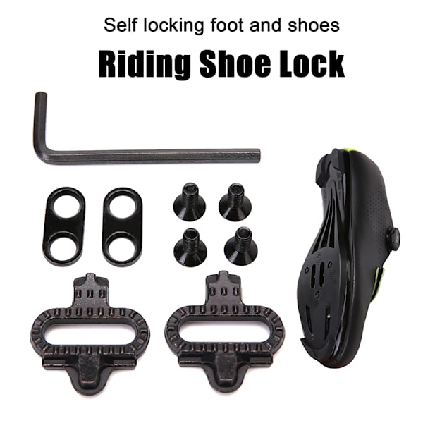 1 Sæt MTB Cykel Pedal Klipper Klipper Selvlåsende Cykel Pedal Cl 1Set