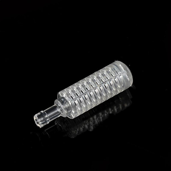 Akvarium Luftstein Innebygd Filter Diffuser Gjennomsiktig Plast B White