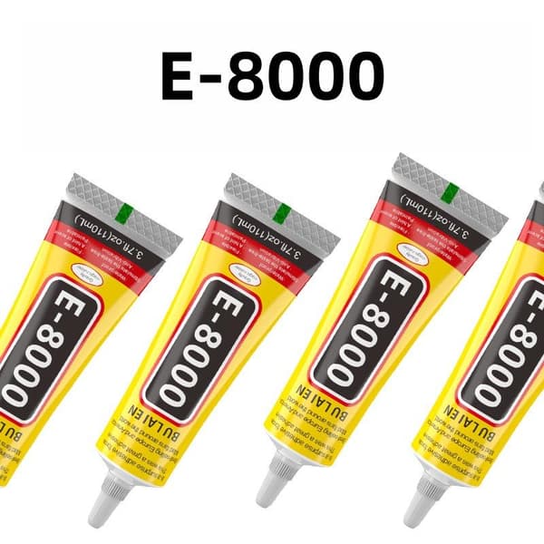 1/5 stk 15/50 ml E8000 multifunktionel flydende lim super stærk klæbemiddel 15ML 1PCS