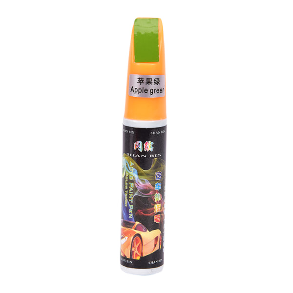 Car Auto Coat Scratch Clear Repair Maling Pen Touch Up Remover A Apple green