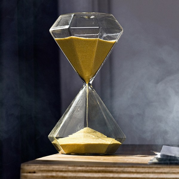 Muret glas timeglas 5/15/30 minutter Håndværk Bolig d Pink 30 Minutes