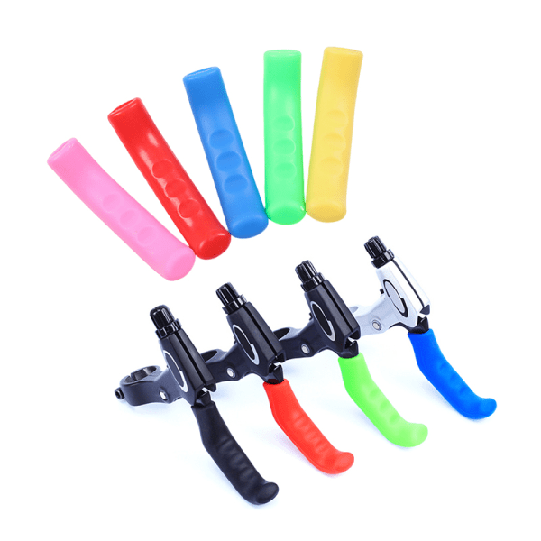 1 Par Cykel Bremse Håndtag Cover Silikone Grips Cykel Håndtag Blue