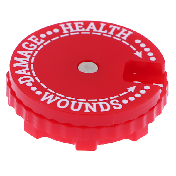 Liten Storlek 30MM Health Damage Wounds Tracker 1PC 00-99 Life Tra