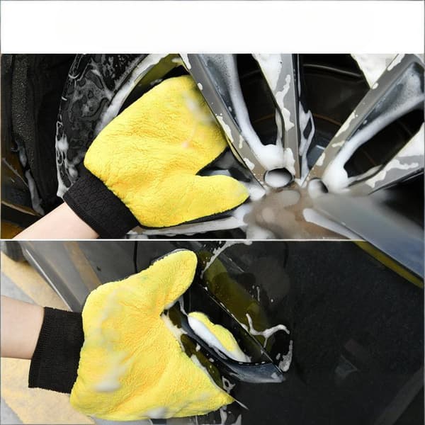 Mikrokuituiset autonpesukäsineet 2pcs