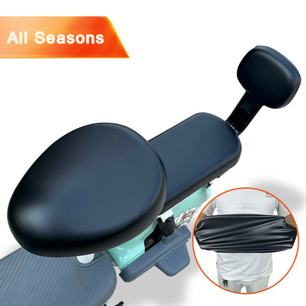 PU Cover Batteri Bilcykel Universal Se Black 2PCS