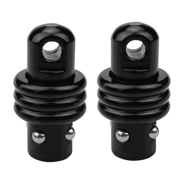 2Packs QD Adapter Stud Quick Irrotettava kääntyvä adapteri Sopii 2pcs