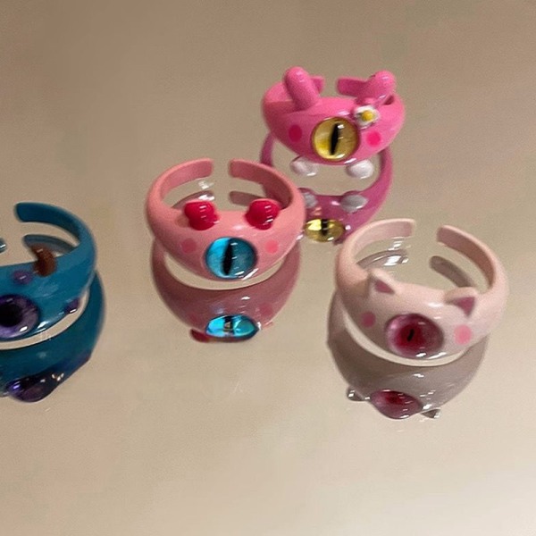 n Populär e Style Djurring Mode Personlighet Charm Finger 6