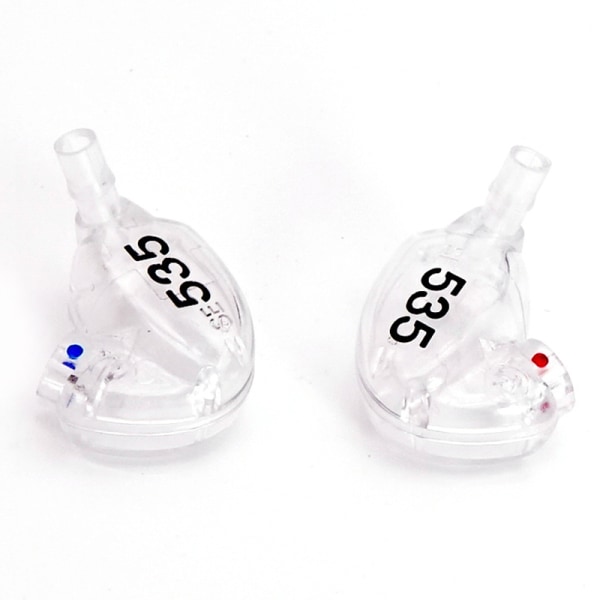 Transparente øretelefoner skal til Shure SE535 øretelefoner shel