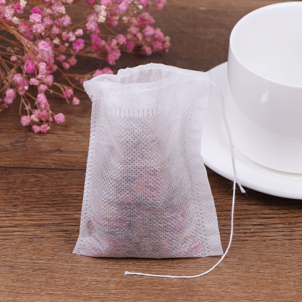 100 stk./parti Poser Teposer Infuser Med String Heal Seal 7 x 9 cm