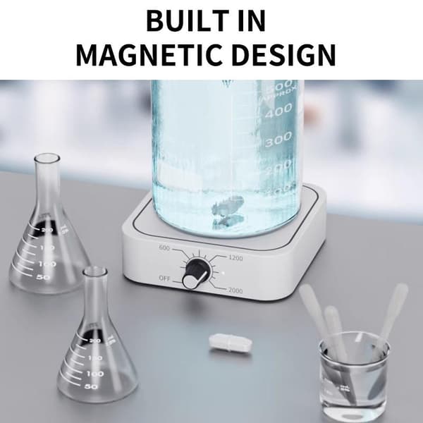 1 sæt laboratorie mini magnetisk elektrisk omrører automatisk med Charging model set