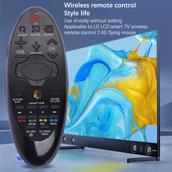 Smart Fjärrkontroll för Smart Tv Fjärrkontroll BN59-01185D 8