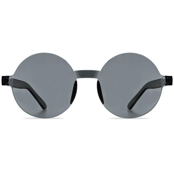 Mote solbriller Sirkulære solbriller Trendy Ocean solbriller A12