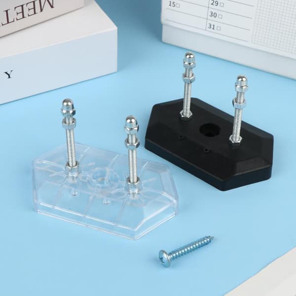 Skateboard Vægbeslag Longboard Deck Bøjle Display Stand Opbevaring Transparent