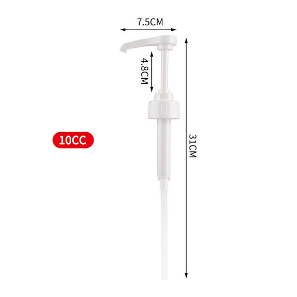 1100 ml kahvisiirappiannostelija monitoiminen hunajakastike Ketchu 10CC