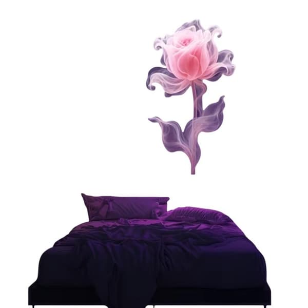 Drømmende blomstermønster USB-projeksjonslys med tre mønstre