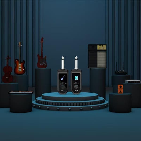Trådløst gitar XLR-sender- og mottakersystem for PA-system A1