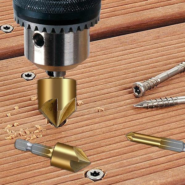 3ST Set för trämetall Quick Chan 6mm 8mm 9mm