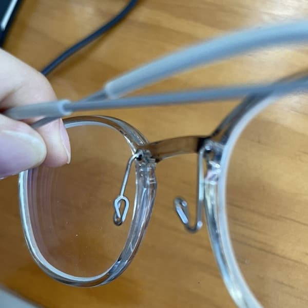 5 par silikone næsepuder brille Push In Silicone Air
