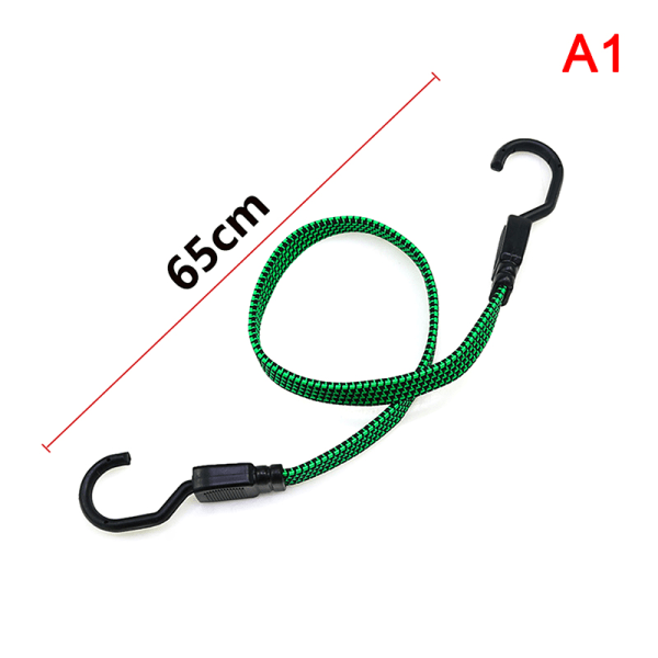 Nye Elastikk Gummi Bagasje Tau Cord Kroker Sykler Rope Tie Bicy A1