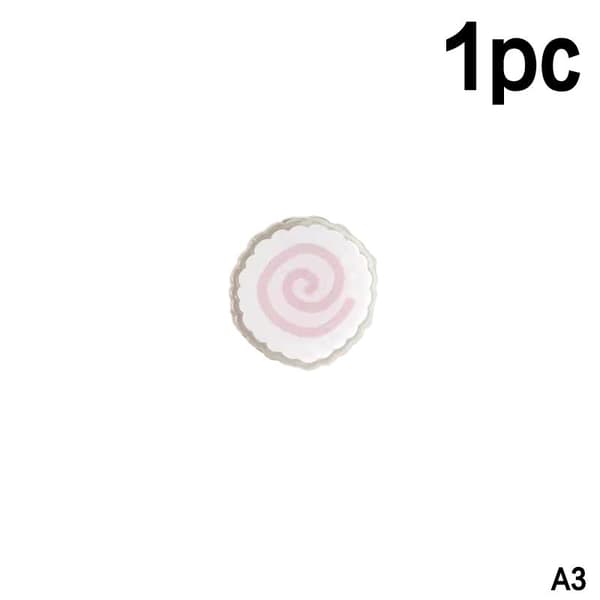 1/3 stk e Fiskekake Akryl PP Klips Snack Forseglingsklips Notatbok A3