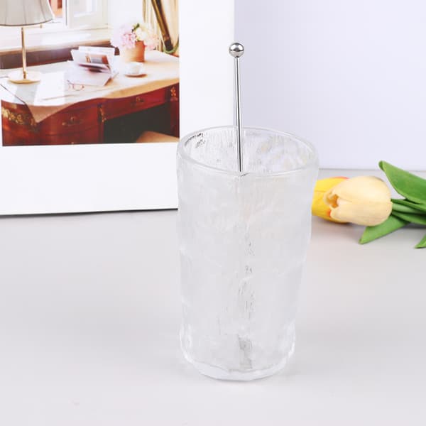 1 STK Cocktailstang i rustfrit stål Cocktailrører Milk Tea Co Silver