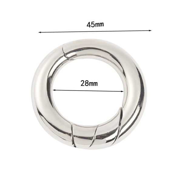 Metallinen Luban Lock Unloop Toy Brain Teaser Classic Difficult Unlo