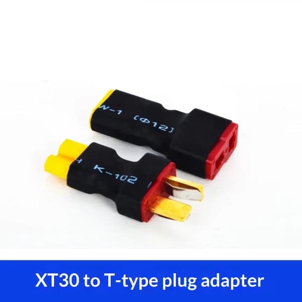 1 stk. RC XT60 han/hun til Deans stik T hun/han-stik A1