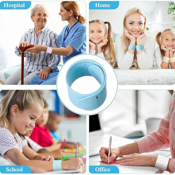 Silikone armbånd memo pad armbånd notesbog genanvendelig sletbar A4