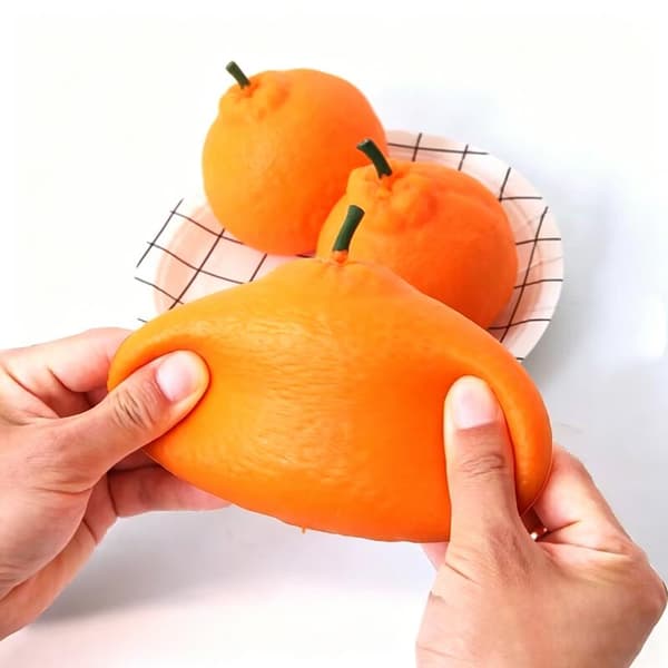 Realistisk Oransje Leketøy