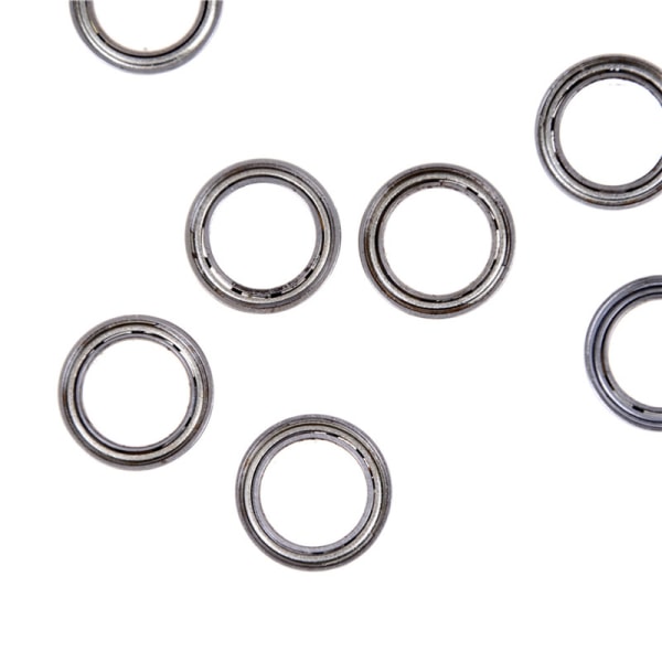 10 STK 6700ZZ 10 x 15 x 4 mm modulforseglet metallskjermet kule