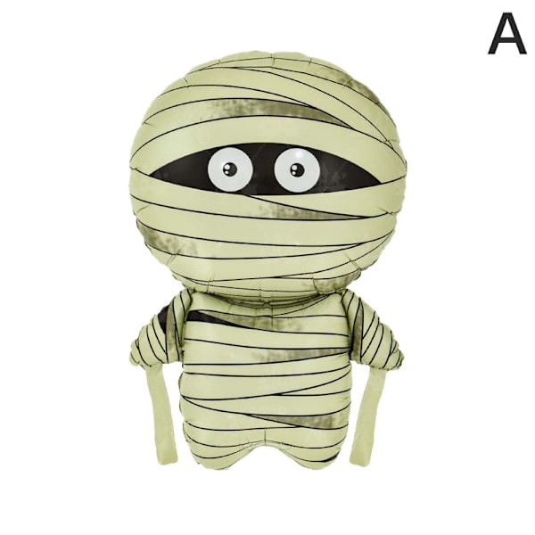 Suuret puhallettavat ilmapallot Halloween Spider Mummy Ilmapallo Hallo A