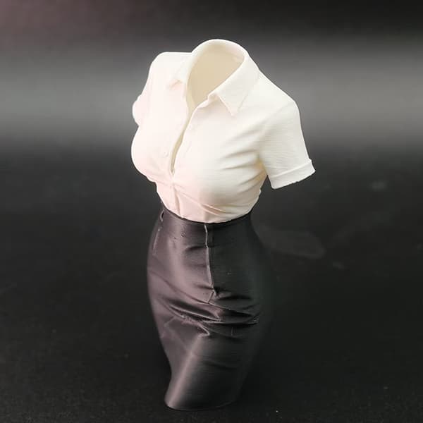 Kontor Kreativ Pynt OL Profesjonell Halvkropps Statue Vase A1