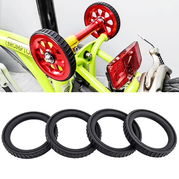 Sykkel Easy Wheel Gummi Ring For Brompton Folding Bikes Non-S