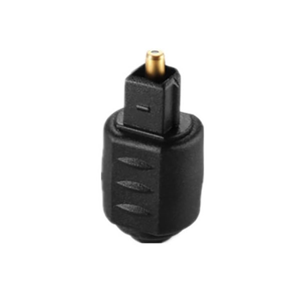 Mini optisk O-adapter 3,5 mm honuttag till digital fyrkant