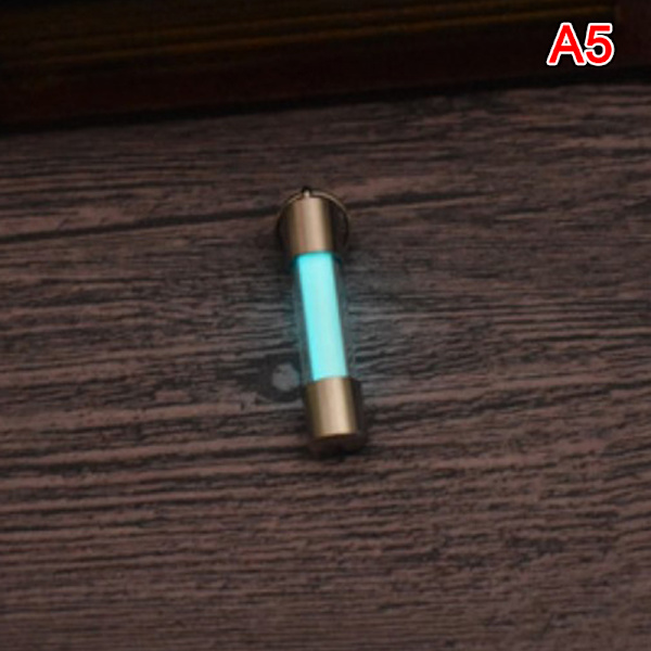 Titanium Stainless Steel Embrite™ Glow in the dark nøkkelring FOB A5