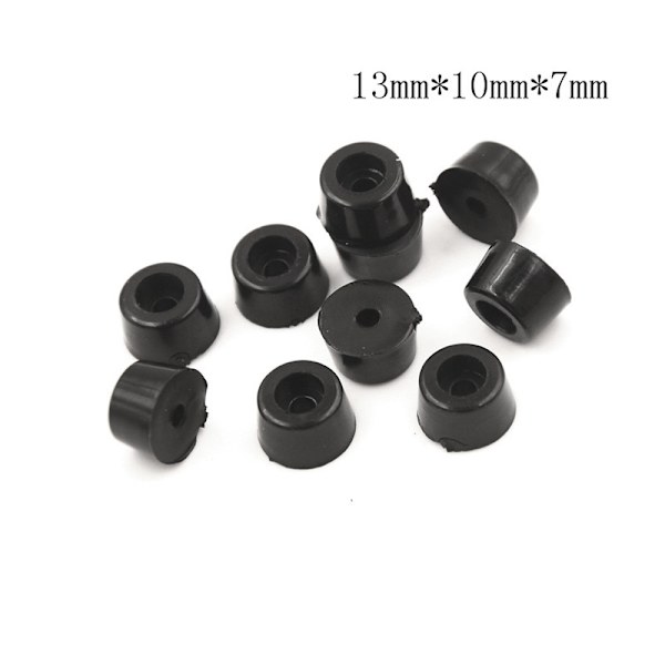 10 kpl liukumaton kumijalkojen suojatyynyt huonekaluinstrumentti 13*10*7mm