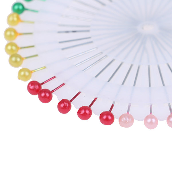 40 kpl Ompelutarvikkeet Pearl Straight Head Neulat Dressmaking P Multicolor