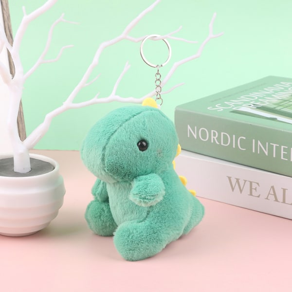 e Pehmolelu sarjakuva nukkeriipus avaimenperä Autolaukku avaimenperä Joulukuu Army green