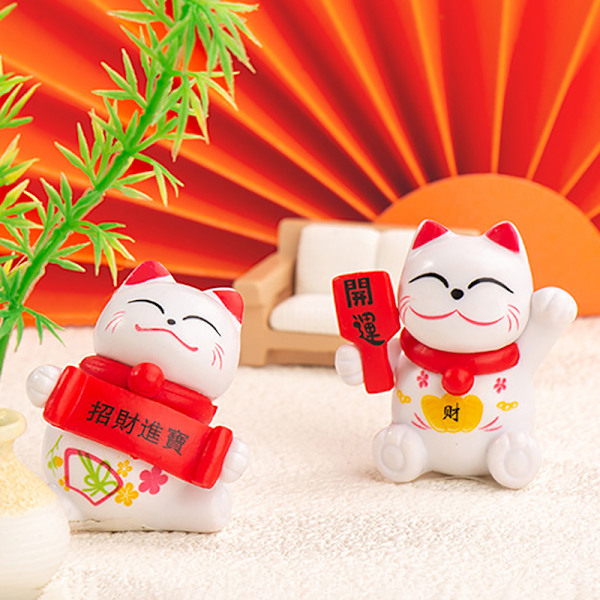Mini Lucky Cat Decoration Home Decor Kawaii Lucky Cat Maneki Ne