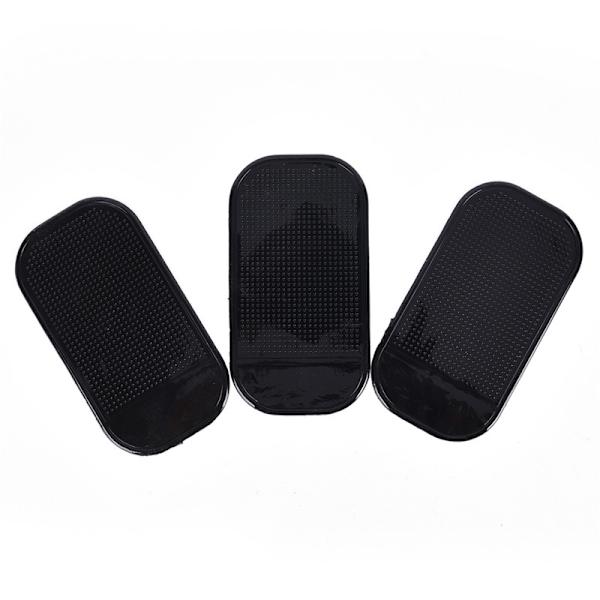 1kpl Nano Car Magic Liukumaton kojelauta Sticky Pad Liukumaton matto Black