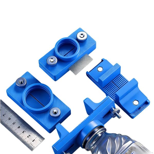 1/2 stk justerbar kantlimapplikator for trearbeid Blue AB