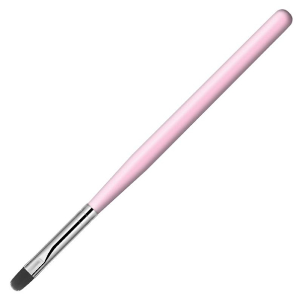 Nail Art Handle Brush UV Gel Gradient Borste för manikyr Nail P Pink