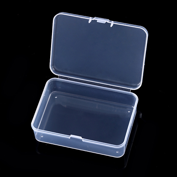 Genomskinlig barnfruktgaffellåda Organizer Case